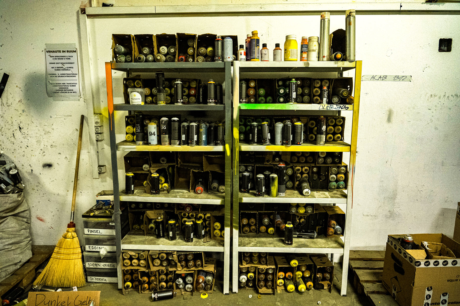 Choreohalle Ostkurve Bern Impressionen