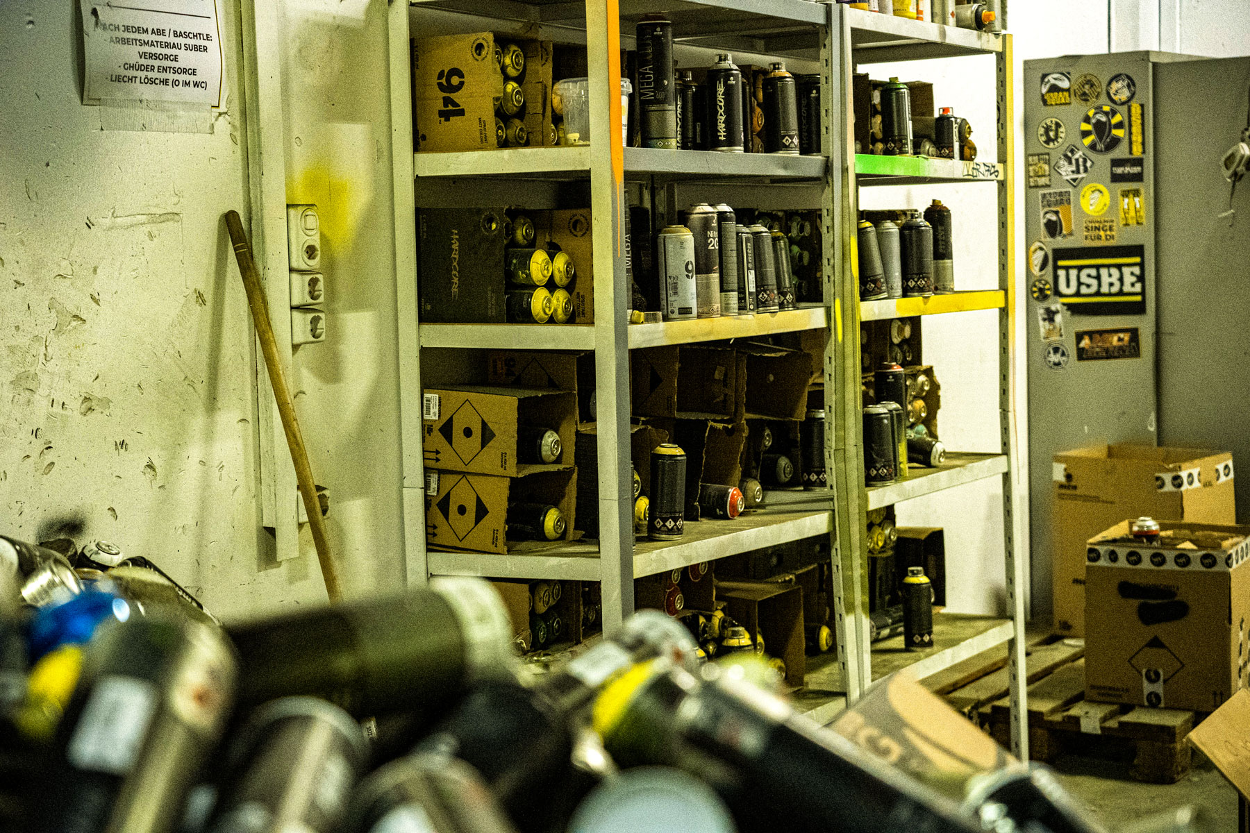 Choreohalle Ostkurve Bern Impressionen